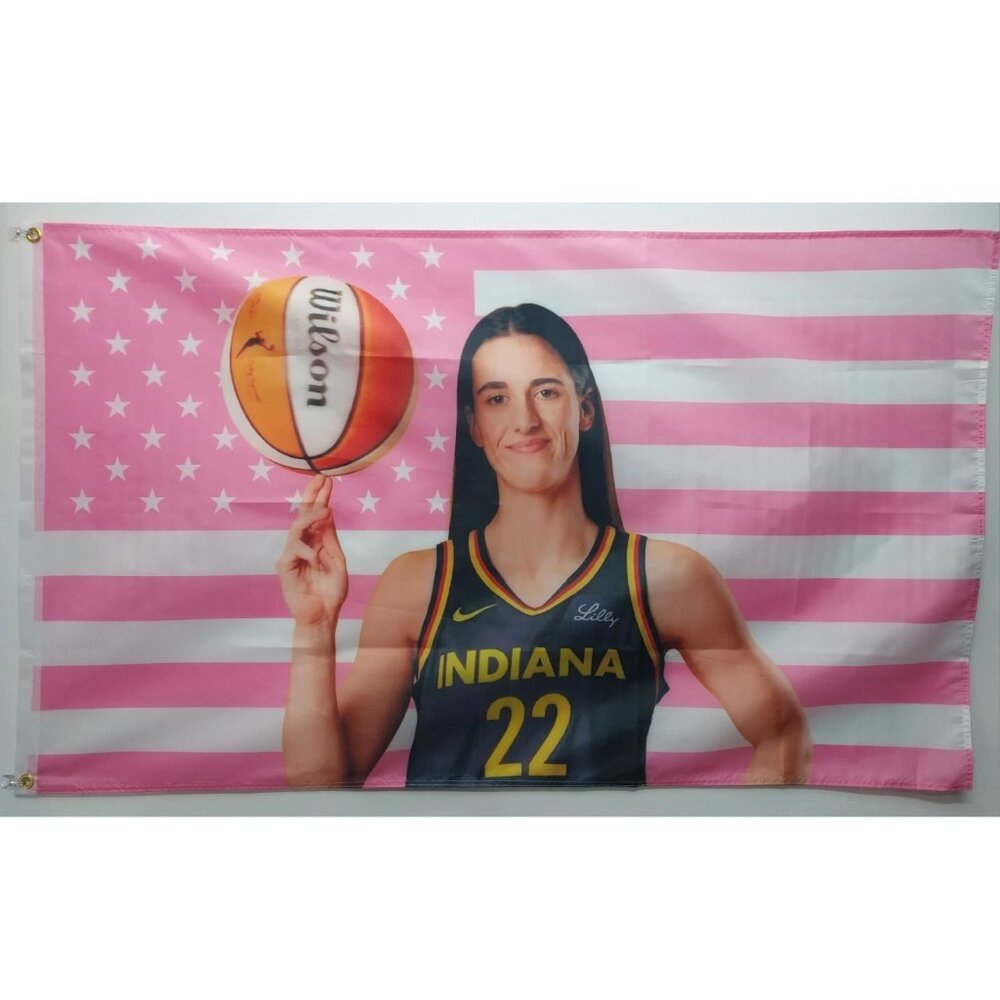 Caitlin Clark Indiana Basketball Flag 3" x 5"